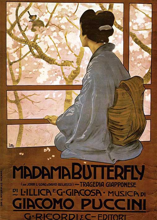 Madama Butterfly - Leopoldo Metlicovitz, 1904